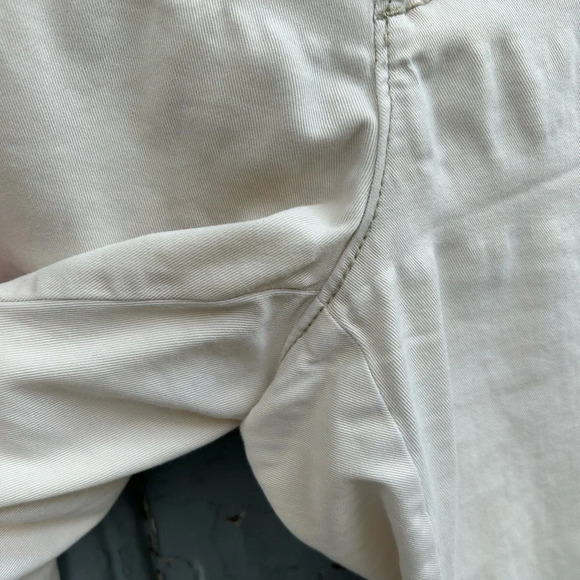 Pilcro Hyphen Creamy  White Chino Pants, size 27 - Picture 13 of 13